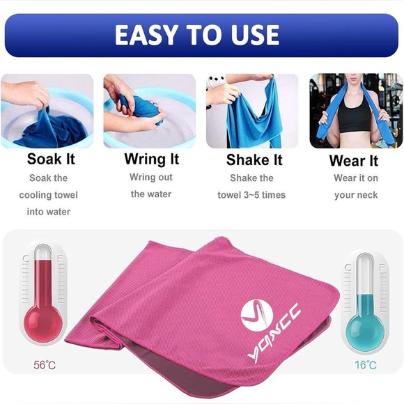 YQXCC Cooling Towel NIP Choose One - Picture 4 of 6
